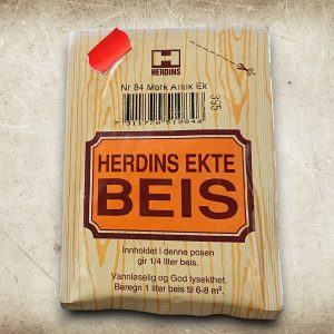 HERDINS EKTE BEIS - MØRK ANTIKK EIK