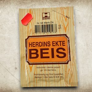 HERDINS EKTE BEIS - MØRK EIK