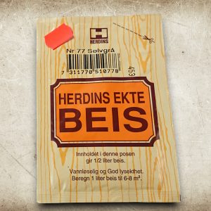 HERDINS EKTE BEIS - SØLVGRÅ