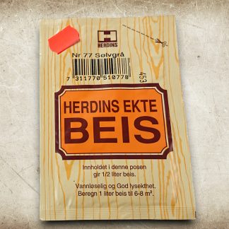 HERDINS EKTE BEIS - SØLVGRÅ