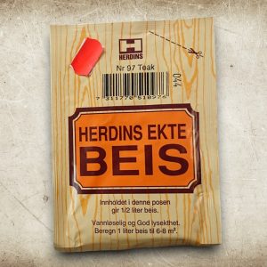 HERDINS EKTE BEIS - TEAK