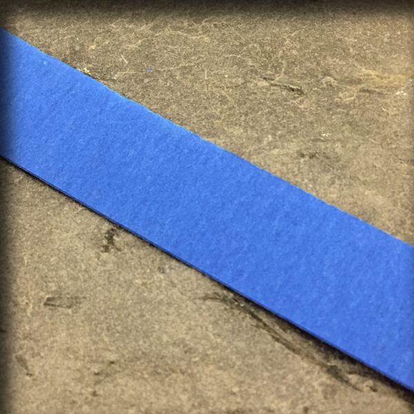 Vulkanfiber blå