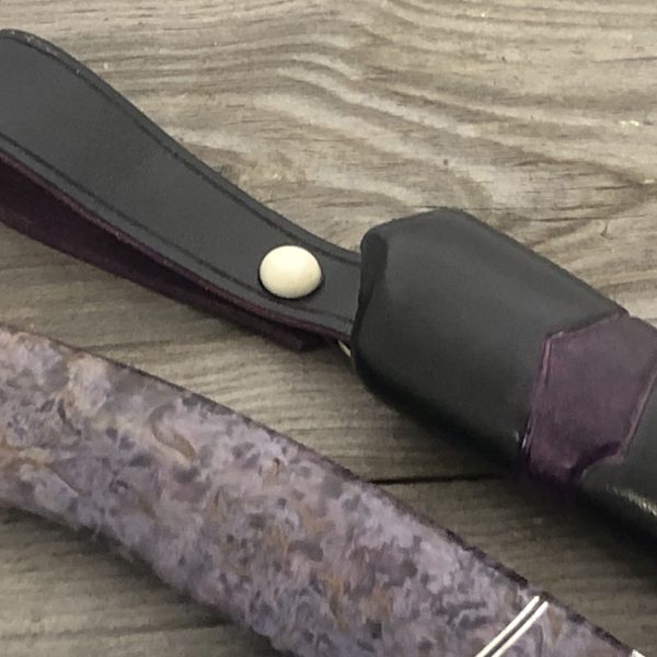 Brukskniv med valbjørk skaft
