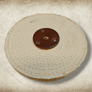 Polerskive - grovpolering hamp 6" - smal