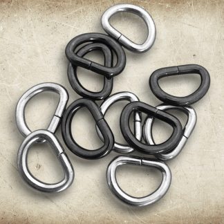 D-RING 16mm sort